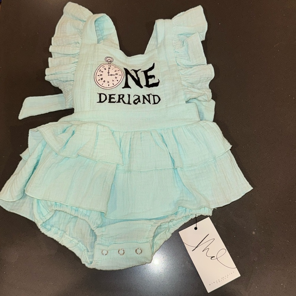 “Onderland” First Birthday Romper